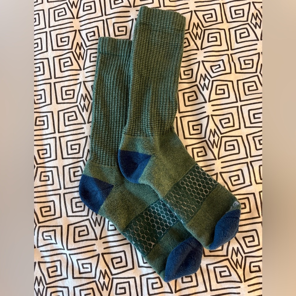 Green and Blue Men's Bombas
